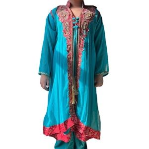 Pakistan/ Indian Ethnic Girls 3 pcs fancy suit